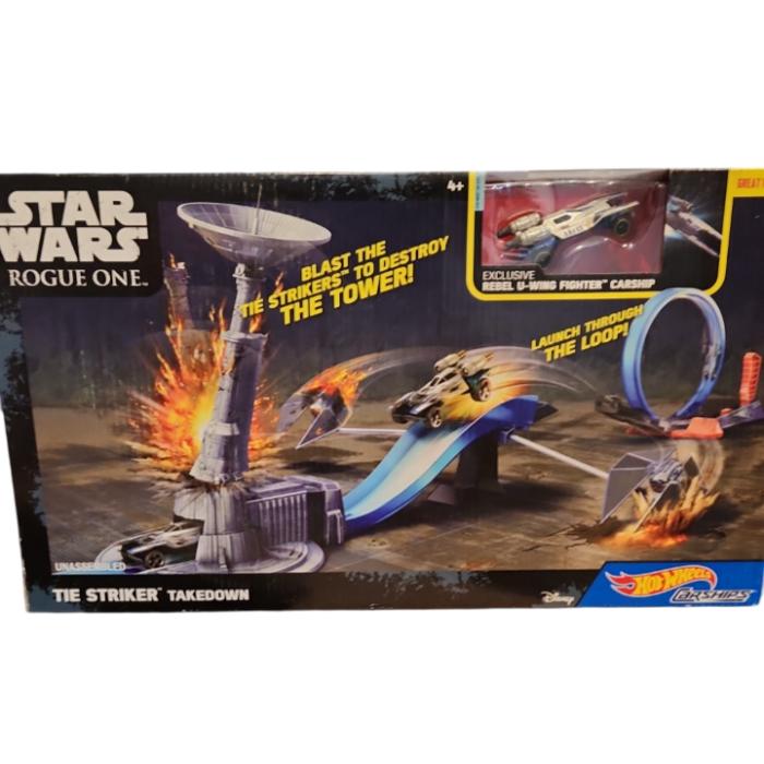 Hot Wheels Star Wars Pista - Tie Striker Takedown
