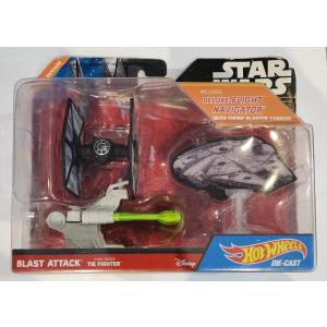 *Embalagem danificada* Hot Wheels Star Wars Die-Cast - Blast Attack Branco