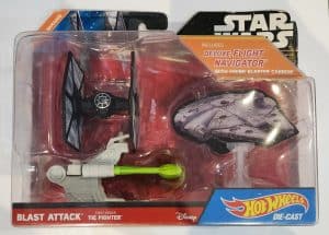 *Embalagem danificada* Hot Wheels Star Wars Die-Cast - Blast Attack Branco