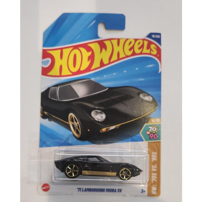 Hot Wheels '70s VS.' 90s - '71 Lamborghini Miura SV
