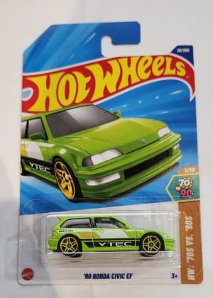 Hot Wheels HW: '70s vs. '90s - 90 Honda Civic EF