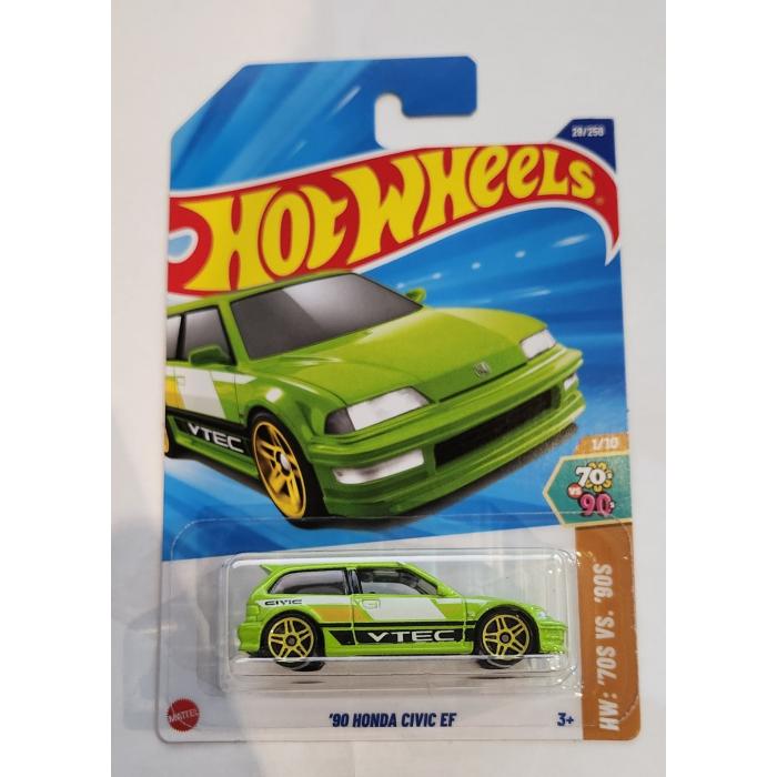 Hot Wheels HW: '70s vs. '90s - 90 Honda Civic EF