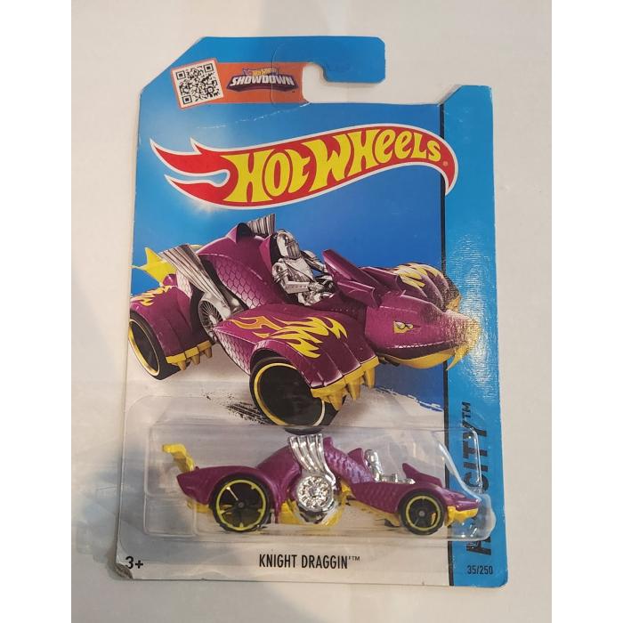 *Embalagem danificada* Hot Wheels City - Knight Draggin'