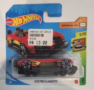 *Embalagem danificada* Hot Wheels Exotics - Electro Silhouette