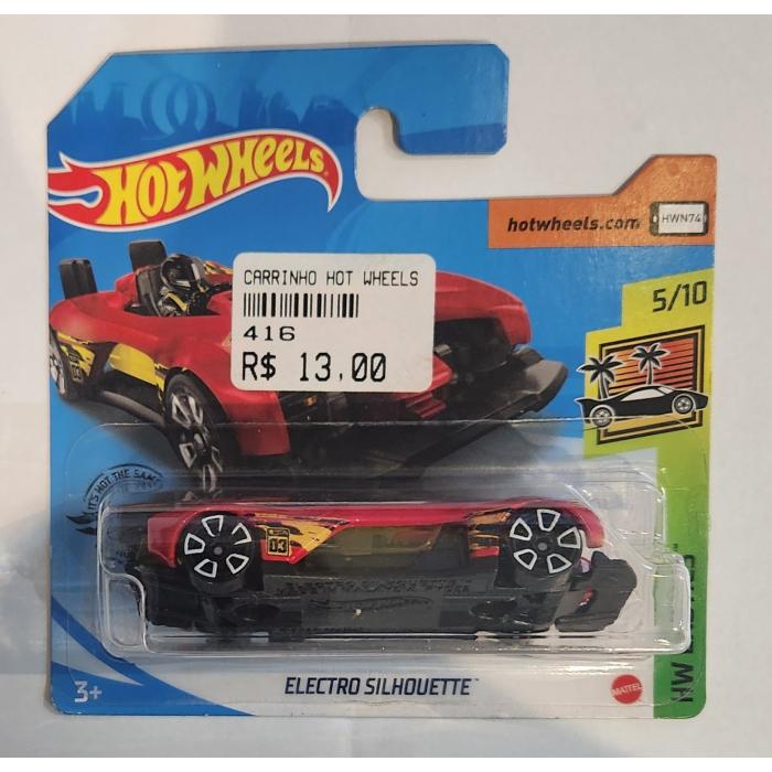 *Embalagem danificada* Hot Wheels Exotics - Electro Silhouette