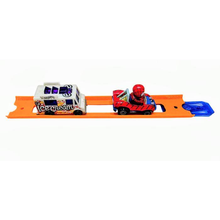 Hot Wheels Acessório Pista - 2 Retas de 25 cm + 2 Conectores - Image 2