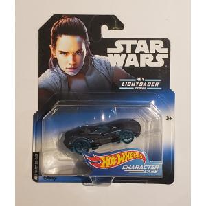 Hot Wheels Character Cars Lightsaber Series - Rey (Star Wars)