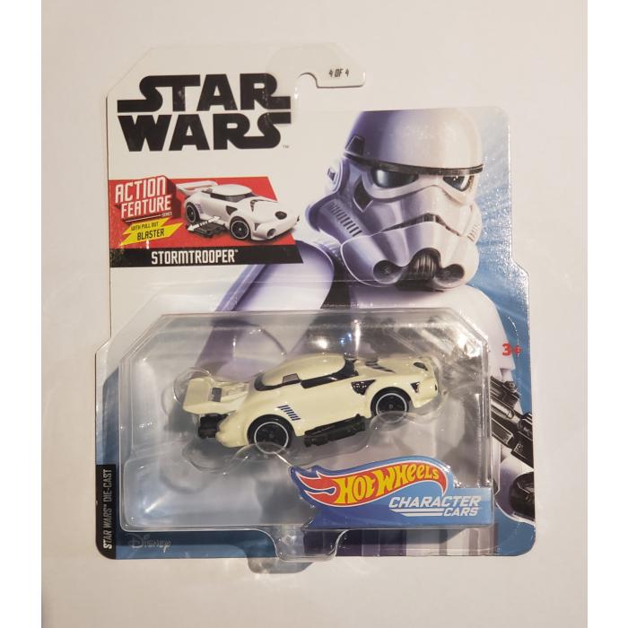 Hot Wheels Character Cars Star Wars - Stormtrooper