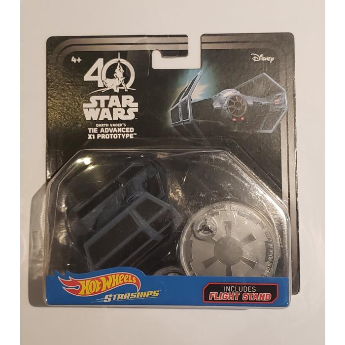 Hot Wheels 40 Years Stars Wars - Darth Vader's Tie Advanced X1 Prototype