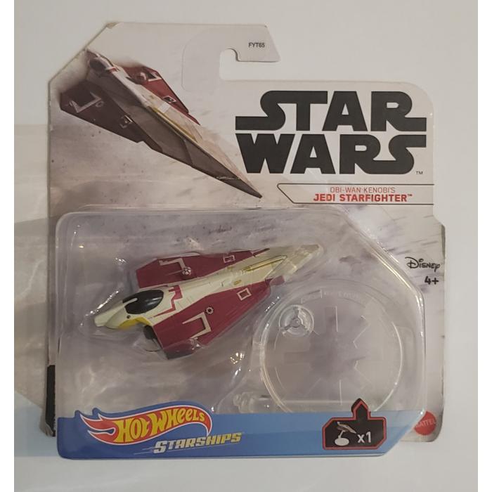 Hot Wheels Star Wars Starships - Obi-Wan Kenobi's Jedi Starfighter