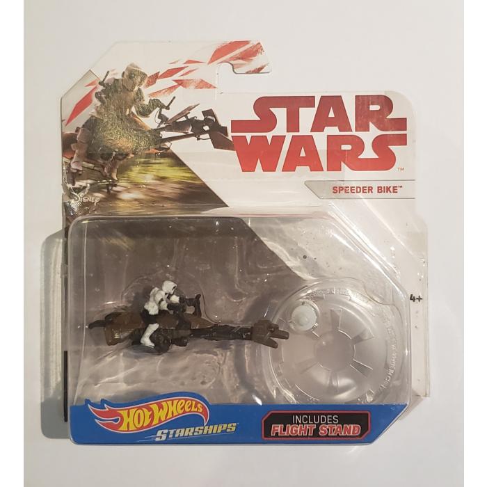 *Embalagem danificada* Hot Wheels Star Wars Starships - Speeder Bike
