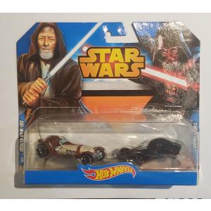 Hot Wheels Star Wars - Obi-Wan Kenobi And Darth Vader (Pack de 2)