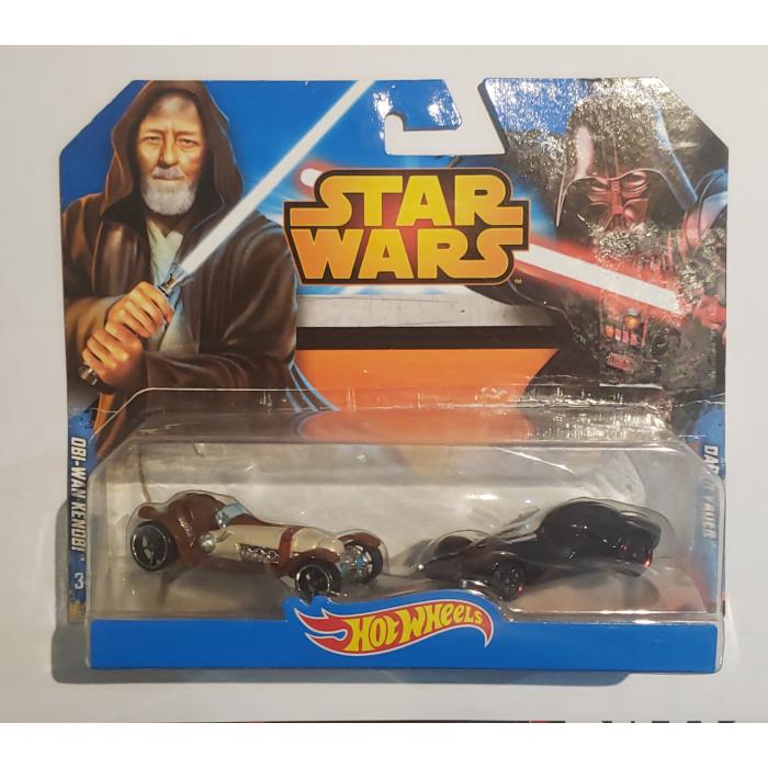 Hot Wheels Star Wars - Obi-Wan Kenobi And Darth Vader (Pack de 2)