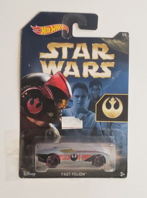 *Embalagem danificada* Hot Wheels Star Wars - Fast Felion