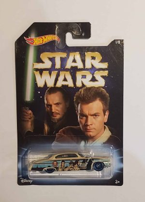 Hot Wheels Star Wars - Qui - Gon Jinn & Obi-Wan Kenobi Fish 'D & Chip 'D