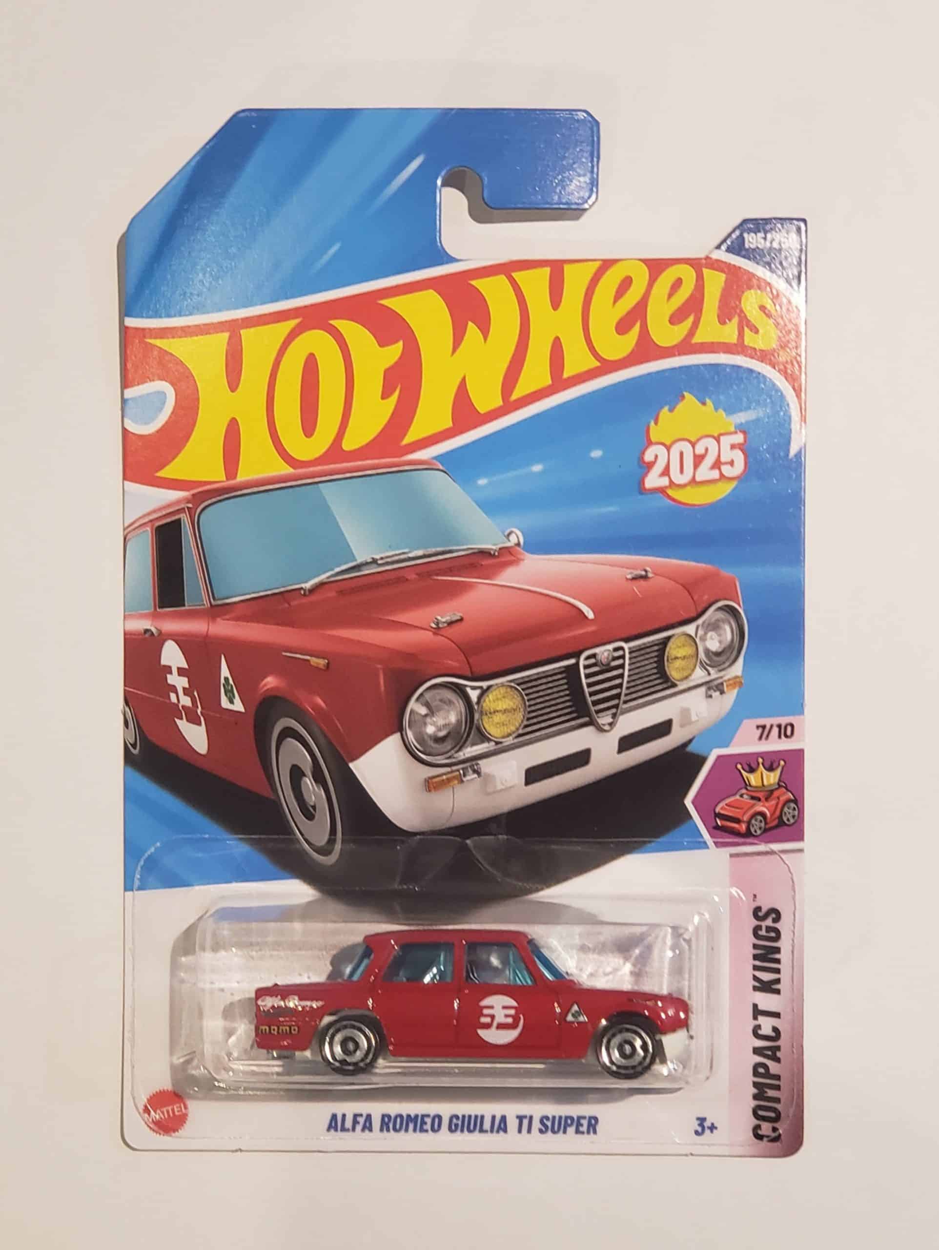 Hot Wheels Compact Kings Alfa Romeo Giulia TI Super Universo Hot Wheels