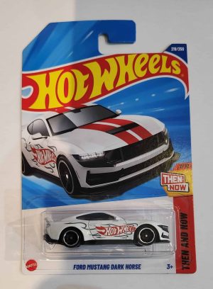 Hot Wheels Then and Now - Ford Mustang Dark Horse