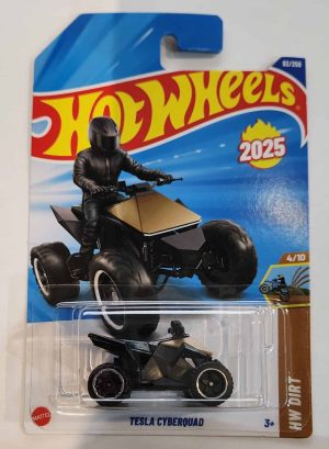 Hot Wheels Dirt - Tesla Cyberquad