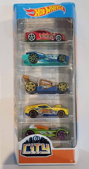 Hot Wheels Pack de 5 - City