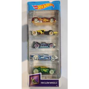 Hot Wheels Pack de 5 - Glow Wheels