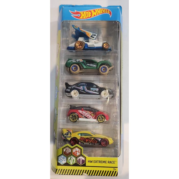 Hot Wheels Pack de 5 - Extreme Race