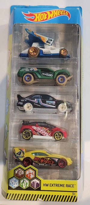 Hot Wheels Pack de 5 - Extreme Race