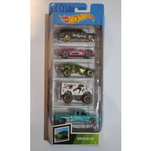Hot Wheels Pack de 5 - Speed Blur