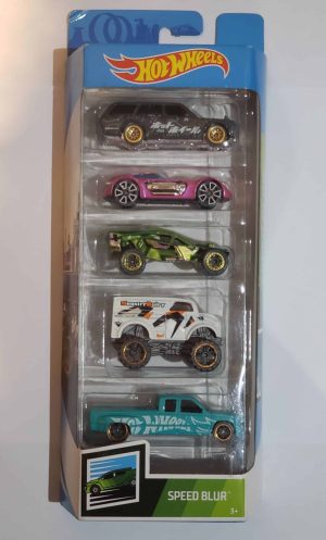 Hot Wheels Pack de 5 - Speed Blur