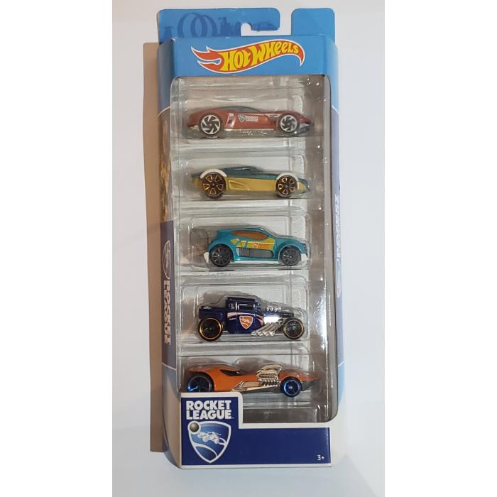 Hot Wheels Pack de 5 - Rocket League