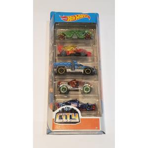Hot Wheels Pack de 5 - City