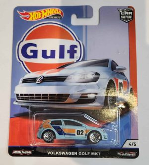Hot Wheels Car Culture World Tour - Volkswagen Golf MK7 (GULF)