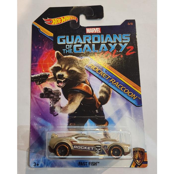 Hot Wheels Guardians of the Galaxy - Rocket Raccoon Fast Fish