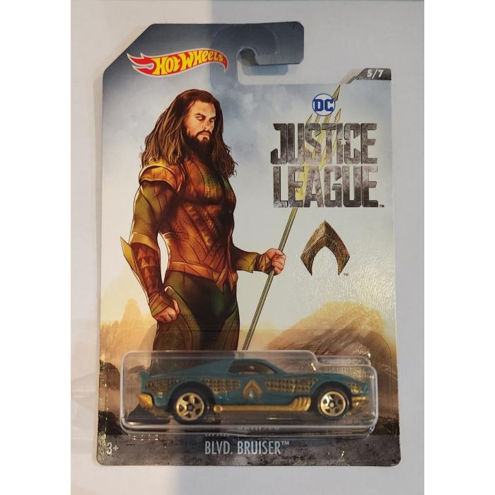 Hot Wheels Justice League - Aquaman BLVD. Bruiser