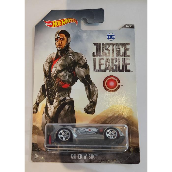Hot Wheels Justice League - Cyborg Quick n' Sik
