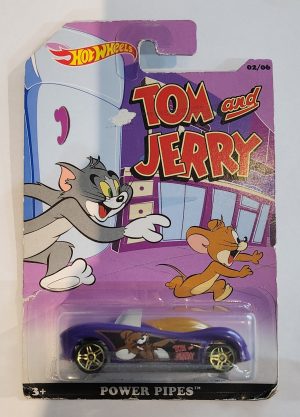 *Embalagem danificada* Hot Wheels Tom and Jerry - Power Pipes