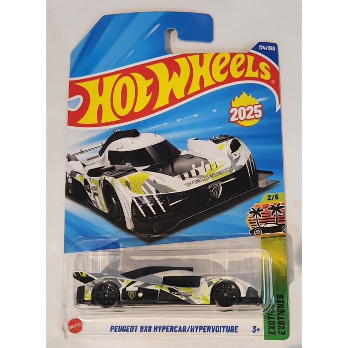 Hot Wheels Exotics - Peugeot 9X8 Hypercar