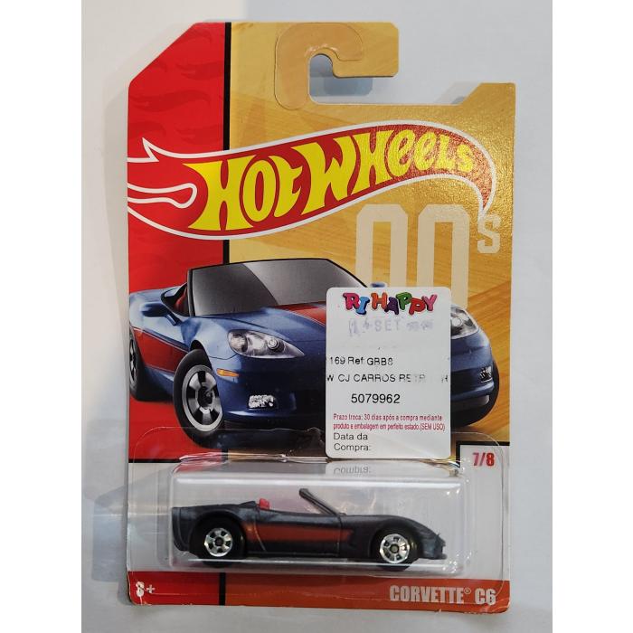 *Embalagem danificada* Hot Wheels Decades - Corvette C6