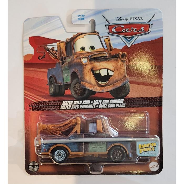 Disney Pixar Cars - Mata com Placa