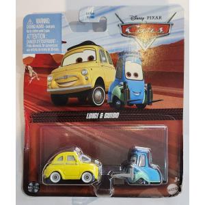*Embalagem danificada* Disney Pixar Cars - Luigi & Guido