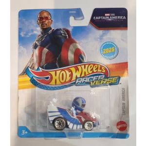 *Embalagem danificada* Hot Wheels Racer Verse - Capitão América