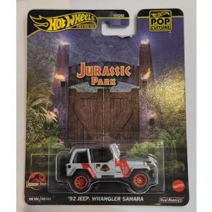 *Embalagem danificada* Hot Wheels Pop Culture - '92 Jeep Wrangler Sahara