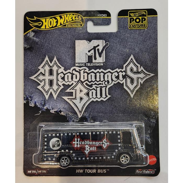 *Embalagem danificada* Hot Wheels Pop Culture - Tour Bus