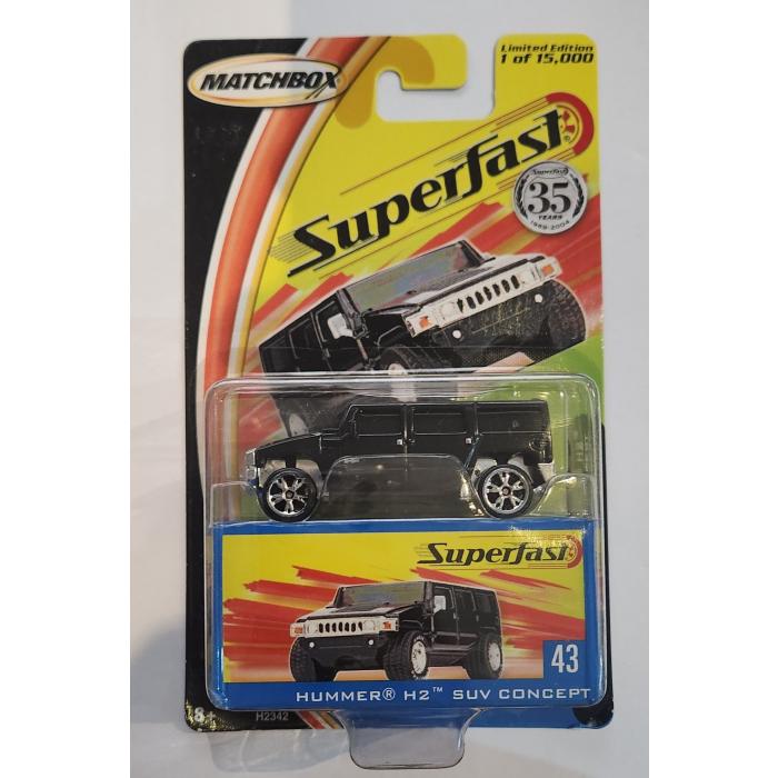 Matchbox Superfast - Hummer H2 Suv Concept