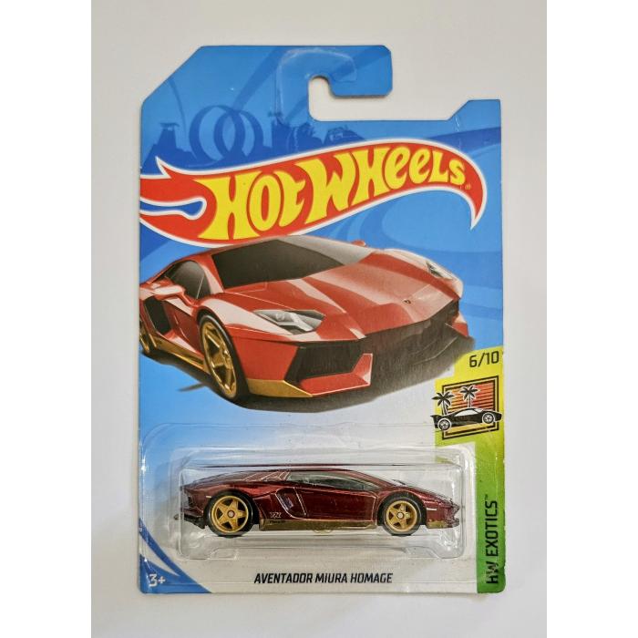 Super T-Hunt Hot Wheels Exotics - Aventador Miura Homage Lamborghini