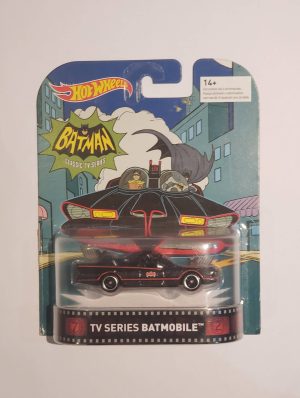 *Embalagem danificada* Hot Wheels Batman - Classic TV Series Batmobile