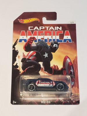 Hot Wheels Marvel - Capitão America ED-08