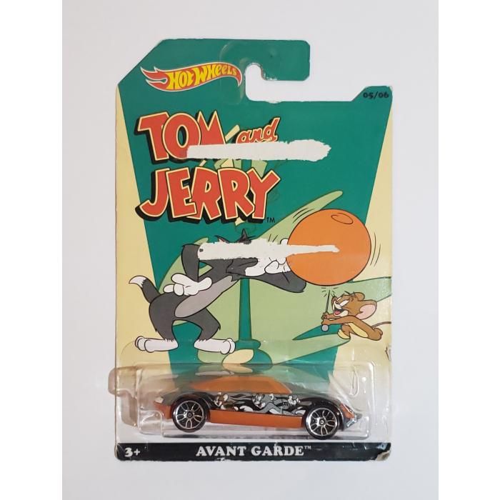 *Embalagem danificada* Hot Wheels Tom and Jerry - Avant Garde