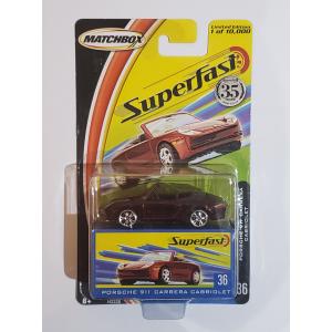 Matchbox - Porsche 911 Carrera Cabriolet (Superfast)