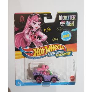 *Embalagem danificada* Hot Wheels Racer Verse - Draculaura