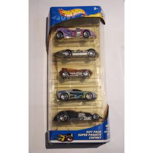 Hot Wheels Pack de 5 - Gift Pack Super Paquete Coffret